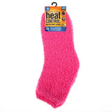 Socks Womens Microfibre Crew Cut Plain Assorted Colours 211166