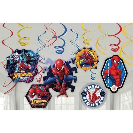 Spider-Man Webbed Wonder Swirl Value Pack 12Pk 670666