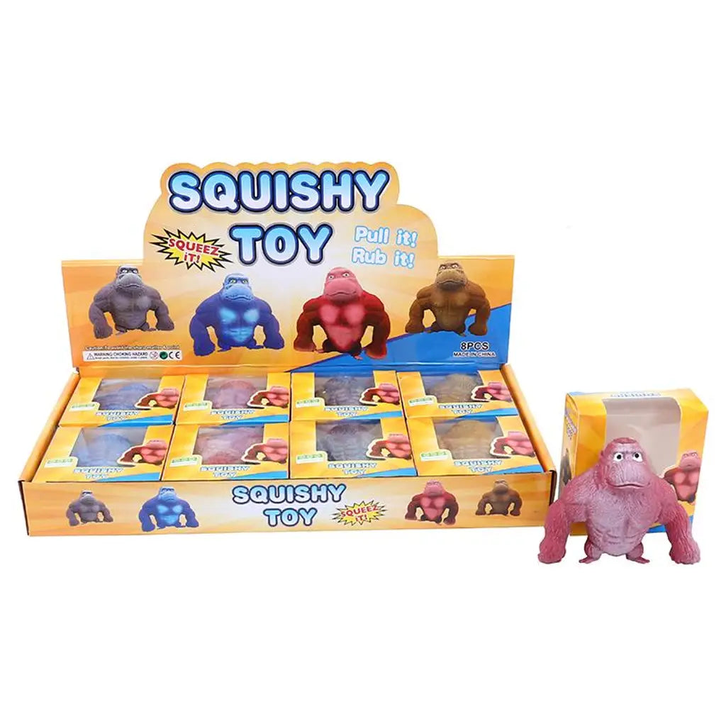 Squishy Toys Stretch & Squeeze Beasts 4 Assorted Colours  328628