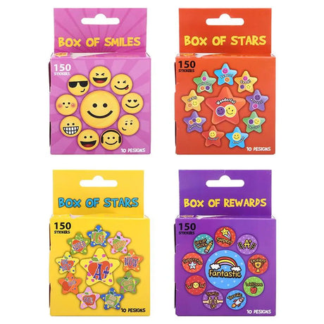 Sticker Box Teacher Packs Assorted 150Pk 288083