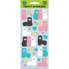 Sticker Puffy Llamas WEB5787