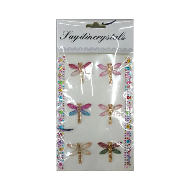 Stickers Dragonfly 3cm 6Pk K149785