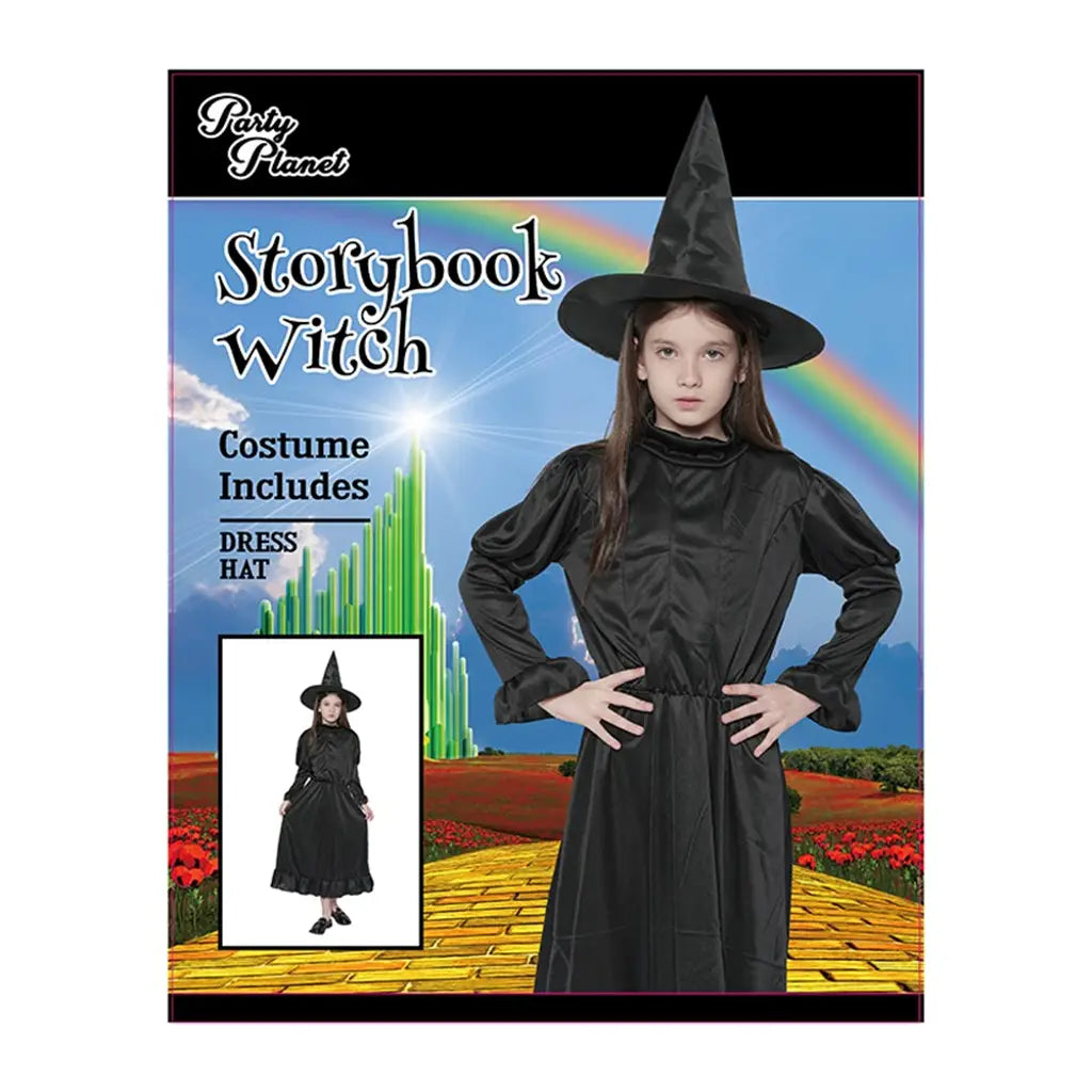 Storybook Witch Costume Including Hat, Dress PP25964