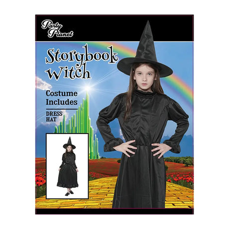 Storybook Witch Costume Including Hat, Dress PP25964