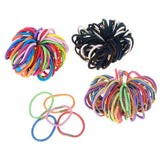 Swosh Metal Clasp Hair Ties Medium 4cm 60Pk 106165
