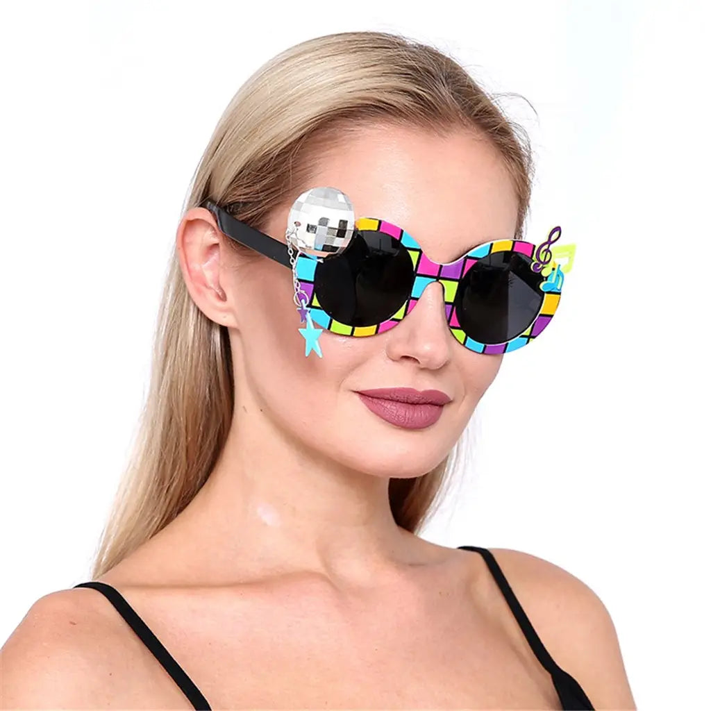 The 80s Disco Party Glasses A206737