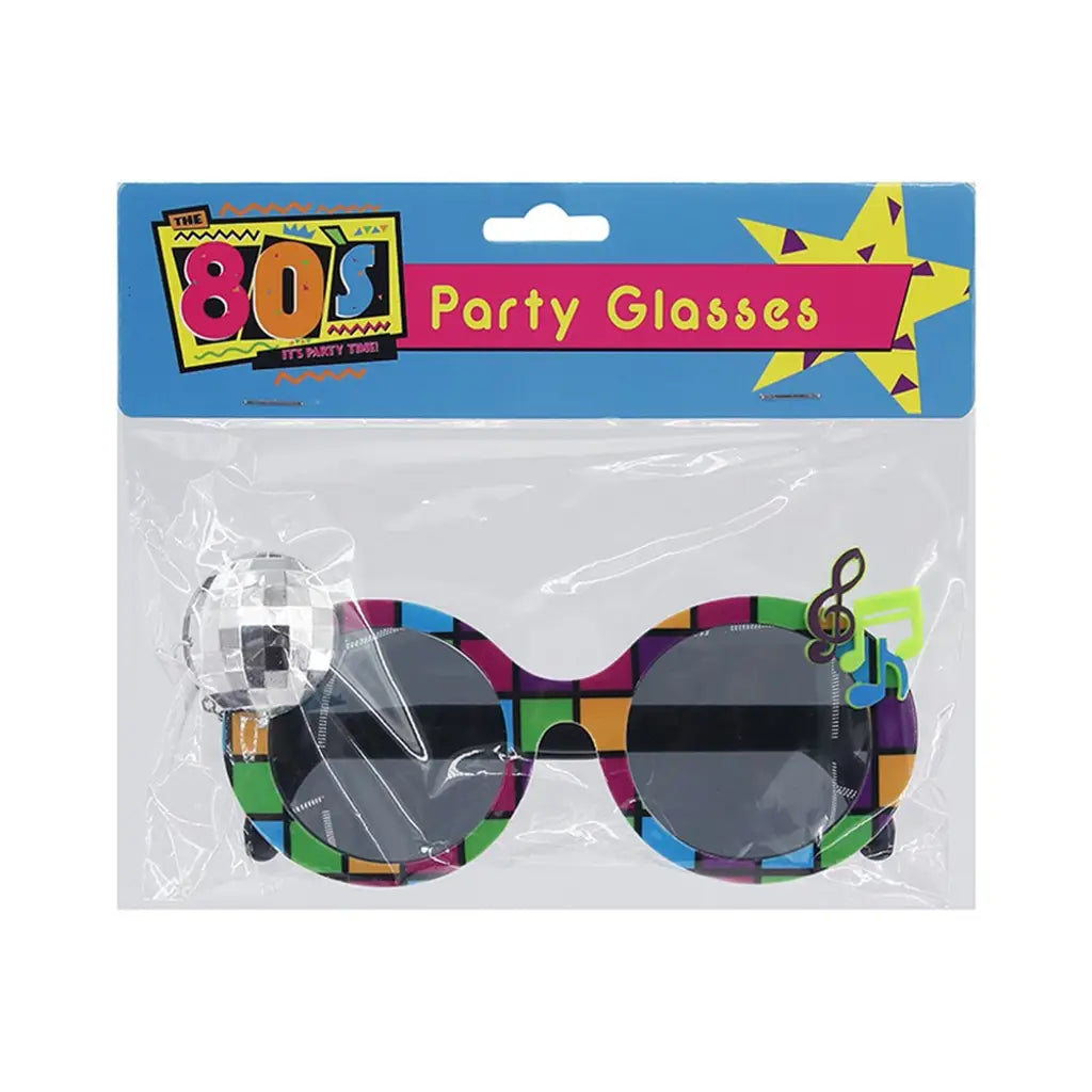 The 80s Disco Party Glasses A206737