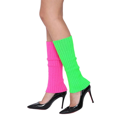 The 80s Green Or Pink Leg Warmer A180327