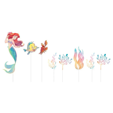 The Little Mermaid Cake Decorating Kit 8Pk 88847531