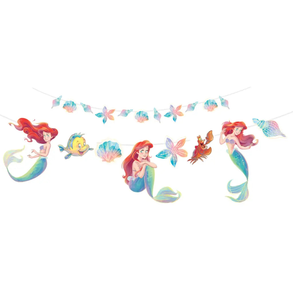 The Little Mermaid Garland Banner 2Pk 8847647