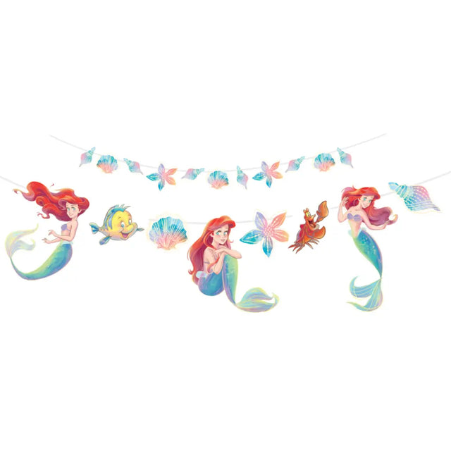 The Little Mermaid Garland Banner 2Pk 8847647