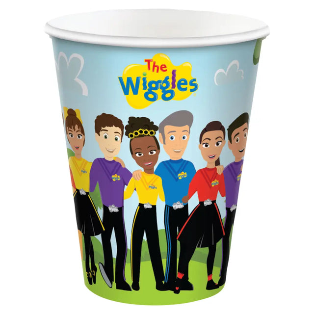 The Wiggles Paper Cups 266ml 8Pk 88857608