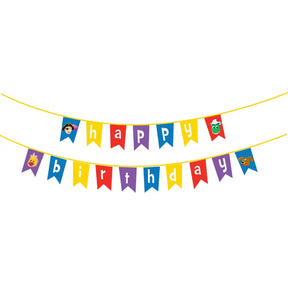 The Wiggles Party Happy Birthday Pennant Banner 8846022