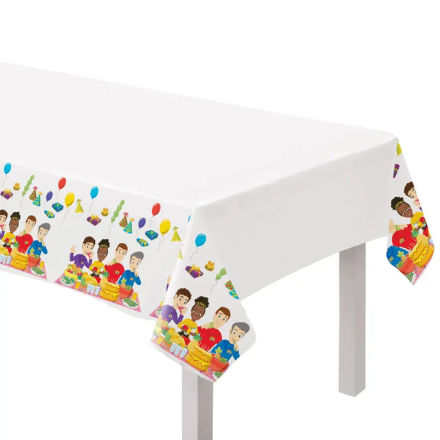 The Wiggles Party Tablecover Paper 8845995