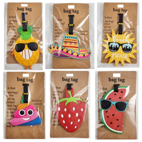 Travel Luggage Tag Asst K182638