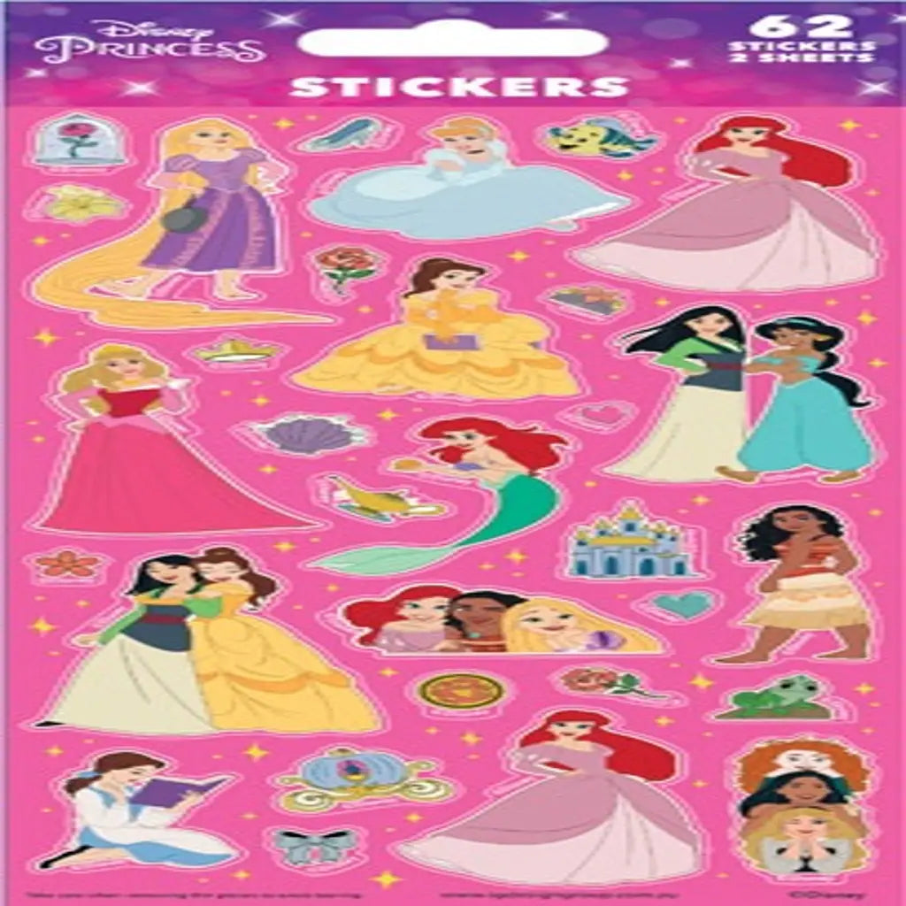 FSC Mix Sticker Sheet Disney Princess WEB6152