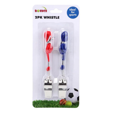 Whistle With Cord 2Pk 242429