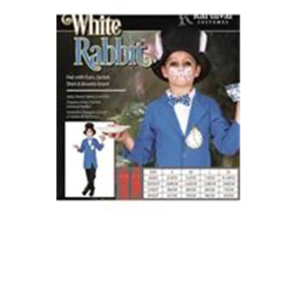 White Rabbit Costume Size S 83082-S