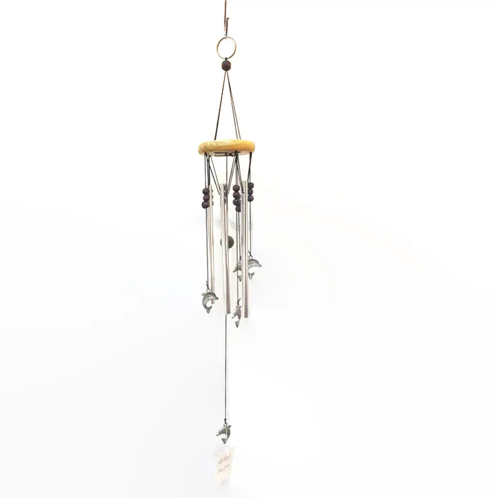 Windchime 5Tube W/Fish Dsn 7X50cm K068925