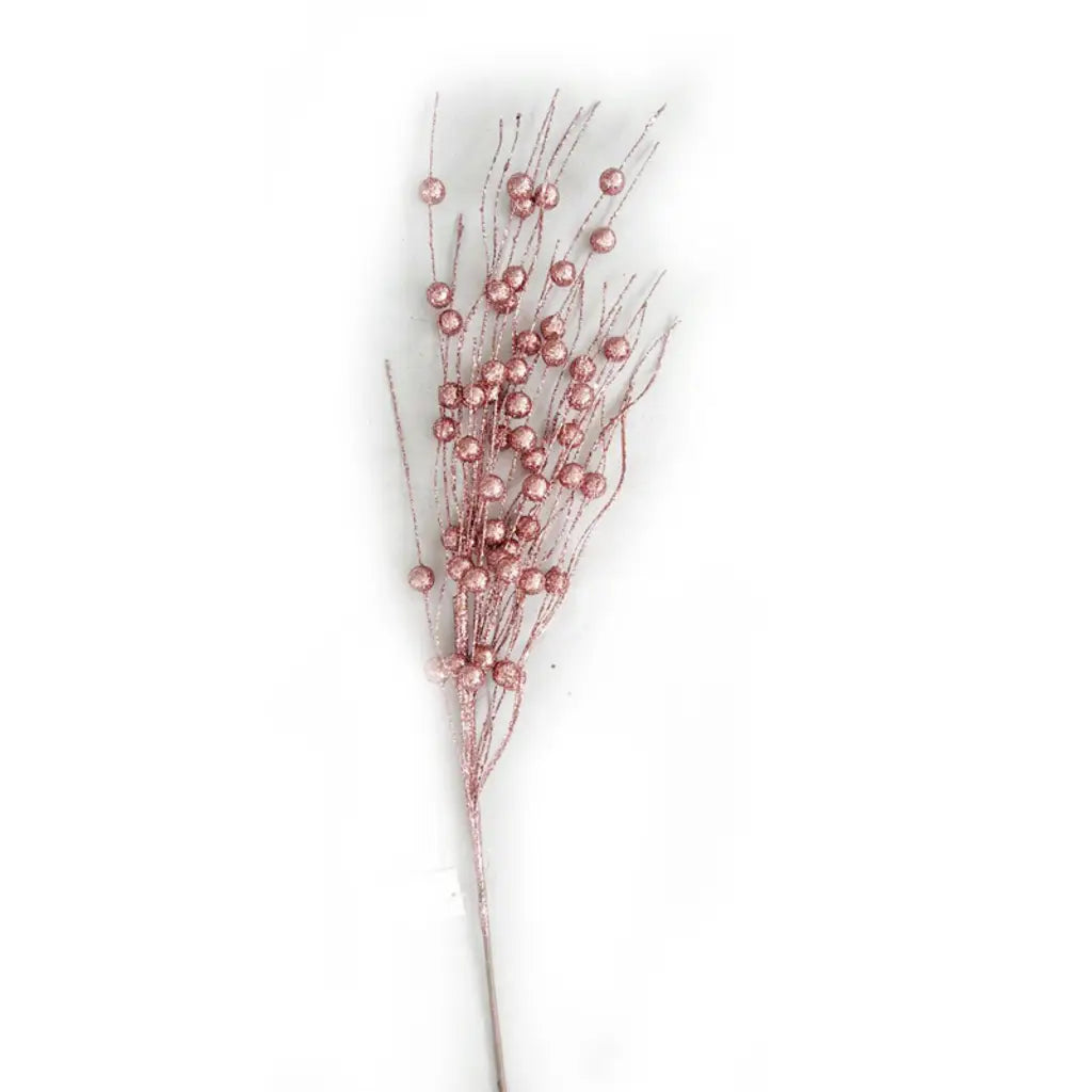 Xmas Glitter Berry Pick 90cm Pink XM215954PK