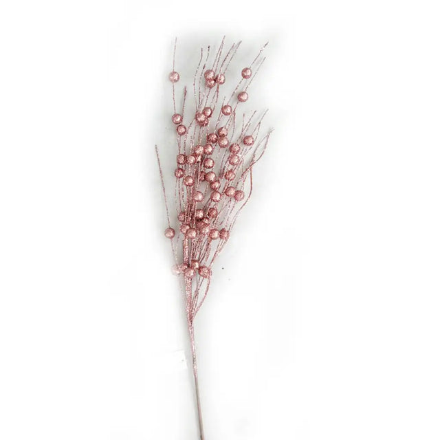 Xmas Glitter Berry Pick 90cm Pink XM215954PK