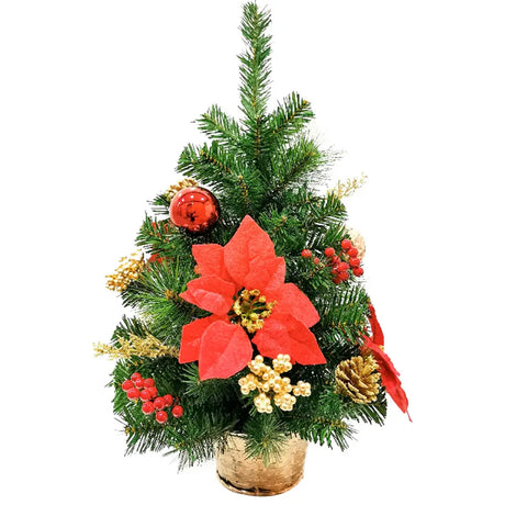 Xmas Tree Mini Red Decor 45cm XM188074