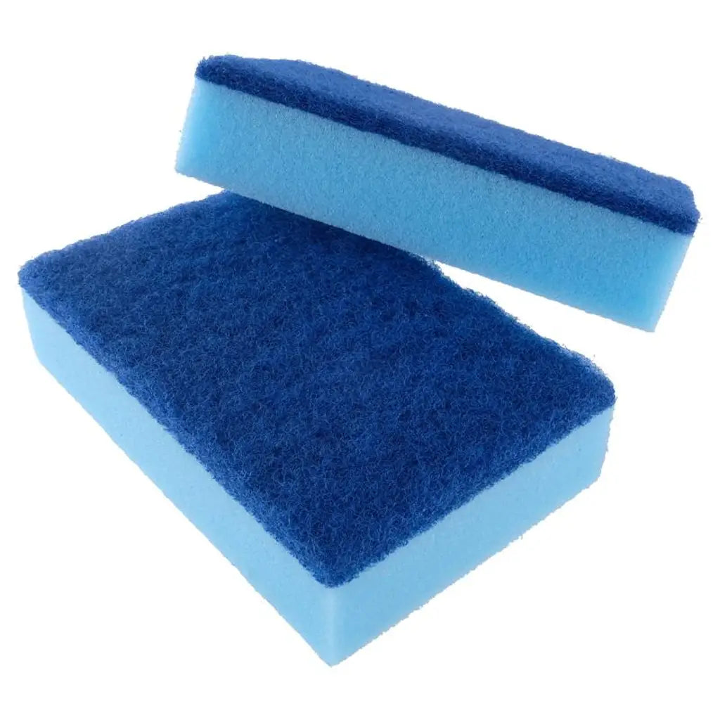 Xtra Kleen Sponge with Top Scourer Jumbo 15x10x3.5cm 2Pk 284122