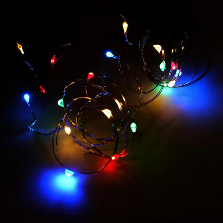 illuminex Battery Operated Bottle Fairy Lights 15LED 1.4M Multi Colour 251667