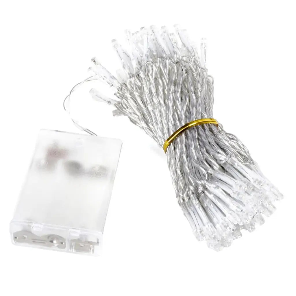 illuminex Battery Operated Fairy Lights 100LED 10m Multi Colour 249220