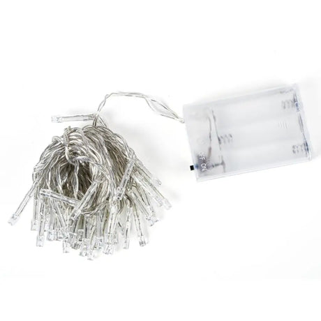 illuminex Battery Operated Fairy Lights 50LED 5M Cool White 213870