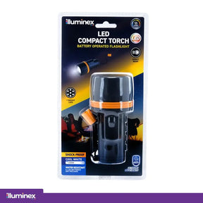 illuminex Battery Operated Torch 7 LED 12x6.8x6.8cm 271887